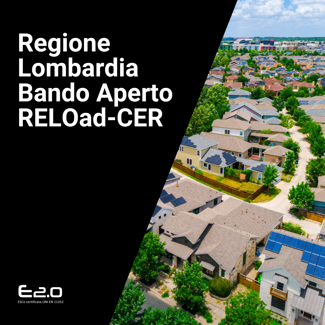 Finanziamento di Comunità Energetiche Rinnovabili in Lombardia